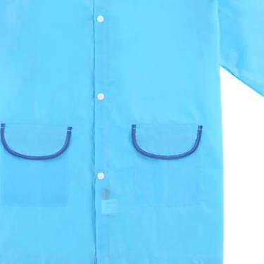 Imagem de GLOGLOW Suprimentos de Secagem Design Animal de Desenho Animado à Prova d'água, Leve 200g, Gola Ajustável, para Atividades Ao Ar Livre Capa de Chuva Infantil, Nan (Azul)