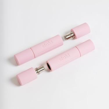 Imagem de Stakt - Pesos de mão, halteres ajustáveis, equipamento de treino compacto, ideal para uso em casa e em movimento (2-1,8-2,7 kg, água de rosas)