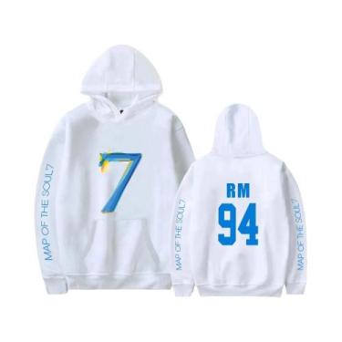 Imagem de Moletom JIMIN Map of Soul 7 Para Homens E Mulheres, Estilo Hip Hop Cas