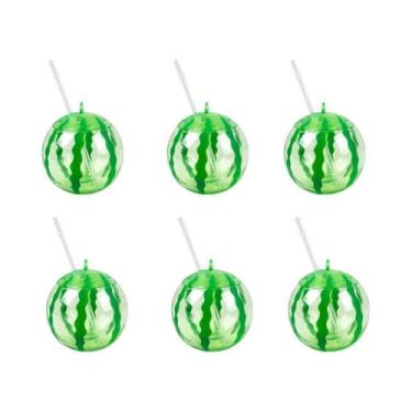 Imagem de Copos De Bebida Em Forma De Abacaxi, Coco E Morango, 6 a 10 Peças, Cop