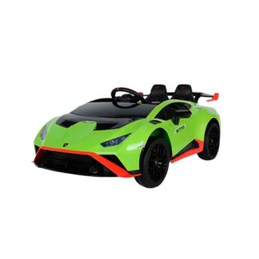 Imagem de Zippy Toys, Carro Elétrico Infantil com Controle Remoto 12V Lamborghini Huracán - Verde