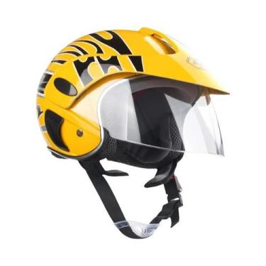 Imagem de Capacete De Motocross Para Crianças De 3 a 9 Anos, Capacete De Seguran