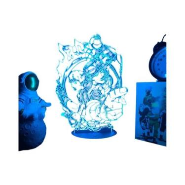 Imagem de Luz Noturna 3D JoJo's Bizarre Adventure Para Decoração De Quarto, Lâmp