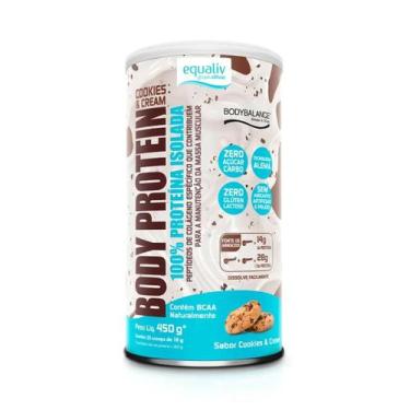 Imagem de Body Protein Cookies 450g  Equaliv  Proteína de Alta Qualidade