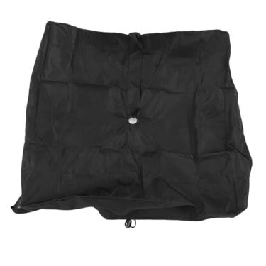 Imagem de Fockety Capa para Base de Guarda Sol de Pátio, Resistente, em Tecido Oxford 600D Impermeável com Cordão Elástico e Bainha Ajustável, para Base de Guarda Sol Quadrada 76 x 76 x 13cm