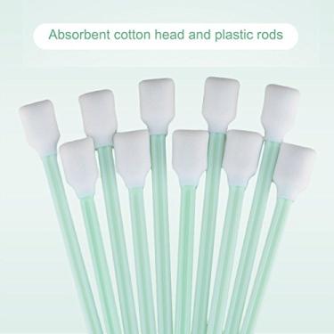 Imagem de Irfora Cotonetes de Limpeza de Espuma Antiestática, 50 Unidades para Impressora, Lente Câmera, Computador