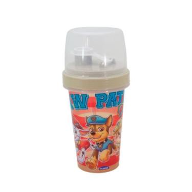 Imagem de Copo Infantil Mini Shakeira Plástico 320ml Personagens Plasútil, Patru
