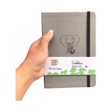 Imagem de Caderno De Desenho A5 Com Páginas Pontilhadas, 160 Páginas, Papel De 1