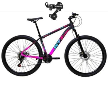 Imagem de Bicicleta 29 Gti Roma 24v leve Disco Mecânico Cambio Traseiro Shimano-Unissex