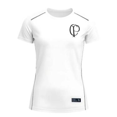 Imagem de Camisa Corinthians Cp Raglan Dry Branca Feminina-Feminino