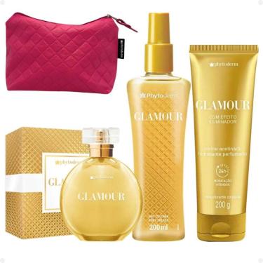 Imagem de Kit Phytoderm Glamour: Colônia 100ml, Body Splash 200ml e Hidratante 200g + Mimo