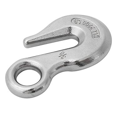 Imagem de SPYMINNPOO Gancho de Pressão Durável de Aço Inoxidável para Levantamento de Olhos para Caiaque de Barco, Gancho de Pressão de Metal Resistente para Remo, Acessório Prático de Barco para Entusiastas