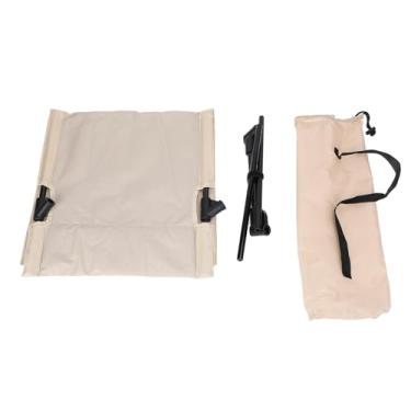 Imagem de Semme Cadeira de Chão de Praia, Compacta, Leve e Dobrável Com Encosto Ajustável, para Acampamento, Pesca, Piquenique, Atividades Ao Ar Livre (caqui)