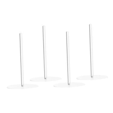 Imagem de Baoblaze Suporte para Fitas, Organizador de Fitas Adesivas, Suporte para Rolos de Adesivos, Acrílico Transparente, Multifuncional, para Artes Florais e Linhas, 25cm