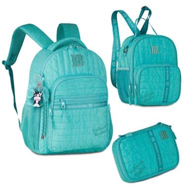 Imagem de KIT MOCHILA DE COSTAS LANCHEIRA E ESTOJO BOX REBECCA BONBON-Unissex