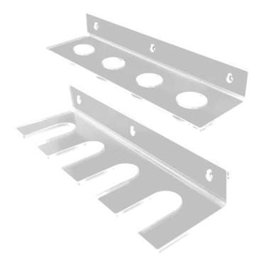 Imagem de Generic Suporte de parede para taco de beisebol, prateleira expositora em acrílico transparente, suporte para armazenamento de tacos de beisebol,