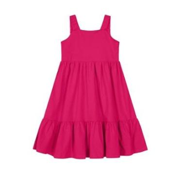 Imagem de Vestido Infantil Menina Rosa Brandili-Feminino