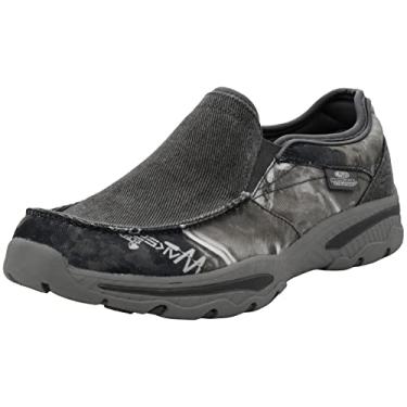 Imagem de Skechers Men's Relaxed Fit-Creston-Moseco Black Moccasin 11 XW US