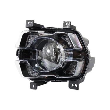 Imagem de FLJOYOEU Para-choque dianteiro esquerdo direito luz de neblina luz de seta luz de neblina peças automotivas acessórios exteriores do carro, compatível com JMC Vigus Plus 2017-2022 (esquerda)