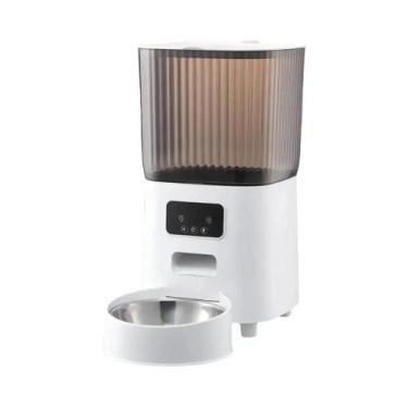 Imagem de Comedouro Automático Inteligente Para Gatos De 5L Com Câmera, Dois Rec