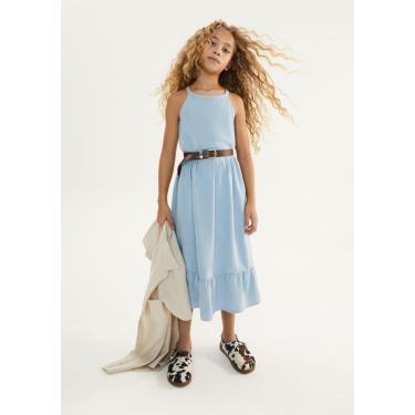 Imagem de Vestido Infantil Midi Halter Neck-Feminino