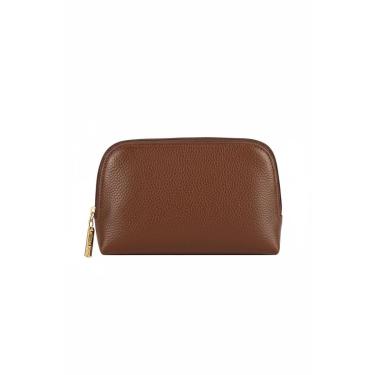 Imagem de Necessaire de couro liso Duda 12x17x6cm-Feminino