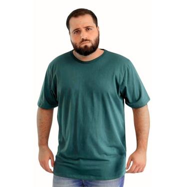 Imagem de Camiseta Masculina Plus Size - Básica Lisa-Masculino