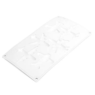 Imagem de Forma de Avião Silicone com 6 Grade para Decorar Bolo Chocolate Reutilizável Antiaderente DIY Sobremesa Mousse Ferramenta Cozinha Forno Micro-ondas Fr