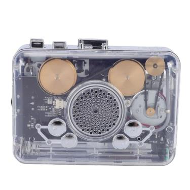 Imagem de EBTOOLS Reprodutor de Fita Cassete, Conversor Portátil de Cassete USB para MP3 Com Alto-falantes Duplos e Entrada para Fone de Ouvido, para Entusiastas de Música