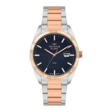Imagem de Relógio Technos Masculino Riviera Bicolor - 2317AJ/1A-Masculino