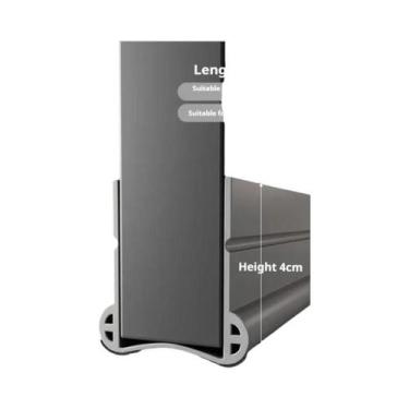 Imagem de Fita De Vedação Flexível Para Frestas De Porta, Isolante Acústico, À P