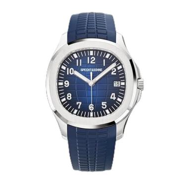 Imagem de SPECHT&SOHNE Relógio mecânico automático 2024 com pulseira de borracha Miyota 8215 Movt Business Sport Relógio de pulso à prova d'água 42 mm luminoso moda casual relógio masculino