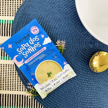 Imagem de Kit 3X: Sopa dos Sonhos com Melatonina Sachê Holysoup 35g