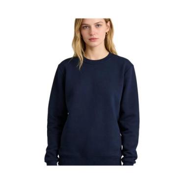 Imagem de Camiseta Feminina Solta De Manga Longa Estilo Coreano Casual Confortáv