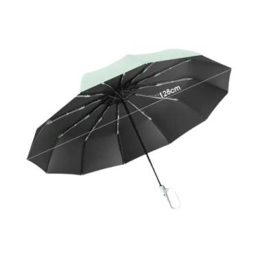Imagem de Guarda-chuva Automático Extra Grande De 12 Varetas, Resistente Ao Vent