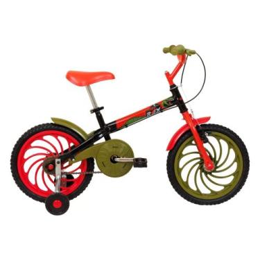 Imagem de Bicicleta Power Rex 16 A25 Aro 16 1V na cor Preta Caloi - 005258.19008