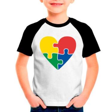 Imagem de Camiseta AUTISTA AUTISMO Moda Infantil Roupa Criança 02 - DESIGN CAMIS