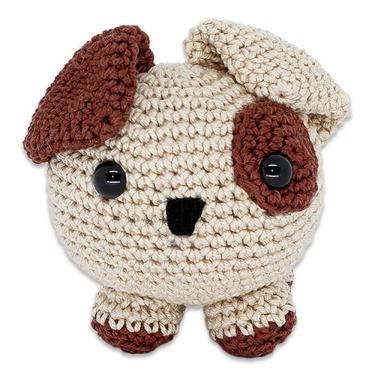Imagem de Amigurumi Bolinha Cachorro Dog 10CM crochê artesanal