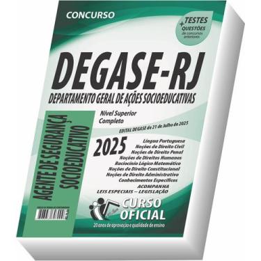 Imagem de Apostila Degase Rj Agente De Segurança Socioeducativo - Curso oficial