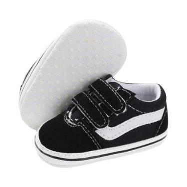 Imagem de Tênis De Lona Antiderrapante Multicolorido Para Bebês Recém-Nascidos, 