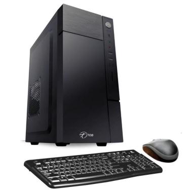 Imagem de Computador Tob Intel Core I7 Com Ssd 480gb Memória 16gb Windows 10 Trial Desktop Pc Cpu Com Teclado E Mouse