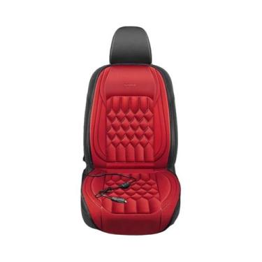 Imagem de Almofada Aquecida Para Assento De Carro Universal Elétrica 12V 24V Cap