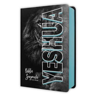 Imagem de Biblia Sagrada Leão Yeshua - Palavra de Jesus em Vermelho - Capa Dura 