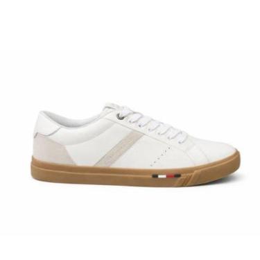Imagem de Tênis Tommy Hilfiger Dino LTH Masculino Bege-Masculino
