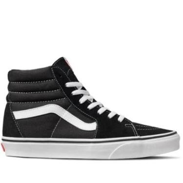 Imagem de Tênis Vans SK8-HI - BLACK/BLACK/WHITE-Unissex