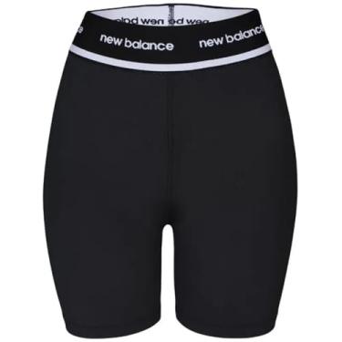 Imagem de Bermuda Feminina Nb Sport Essentials Active, Preto, M