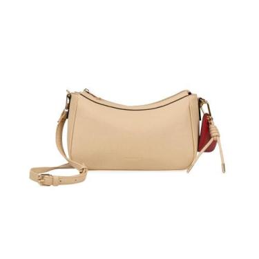 Imagem de Bolsa Transversal Feminina BG Amour Bege - Bagaggio, U, Bege