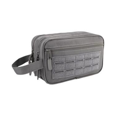 Imagem de Bolsa Tática Masculina Impermeável Para Viagem, Higiene, Kit De Barbea