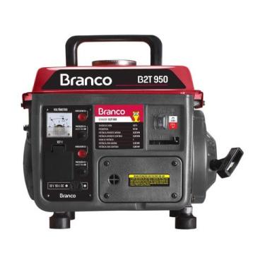 Imagem de Gerador De Energia A Gasolina 950w 1,9cv Branco Mono 220v