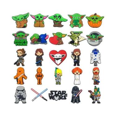Imagem de Acessórios De Calçados Disney Star Wars Para Crianças, 8-55PCS, Decora